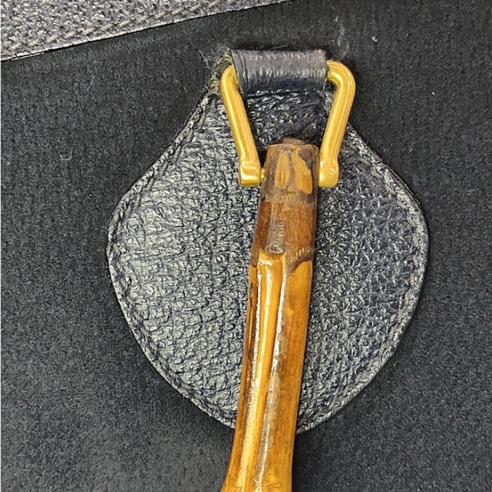 Elegant Black Gucci Dianna Tote Bag with Bamboo Handles - Picture 4 of 5